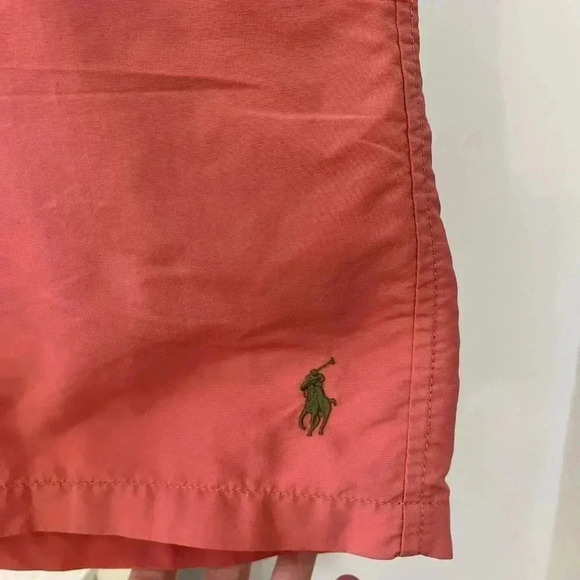 Polo ralph lauren like new coral peach swim shorts /‎ swim trunks - Picture 2 of 11